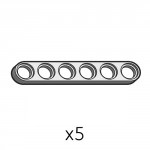 Plate (SPI-1b6(GR)) 5pcs