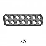 Plate (SPD-2b7(K)) 5pcs