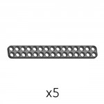 Plate (SPD-2b15(K)) 5pcs