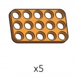 Plate (SPD-3b5(O)) 5pcs