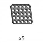 Plate (SPD-5b5(K)) 5pcs
