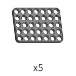 Plate (SPD-5b7(K)) 5pcs