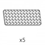 Plate (SPD-5b12(W)) 5pcs