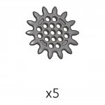Sprocket (SPS-17(K)) 5pcs