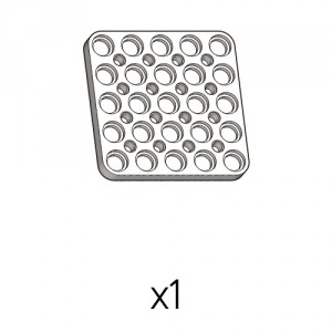 Plate (PD-5b5(w)) 1pcs
